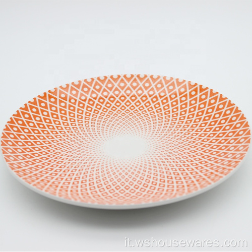 Design Pad pad dipinti per piatti da dessert ceramica